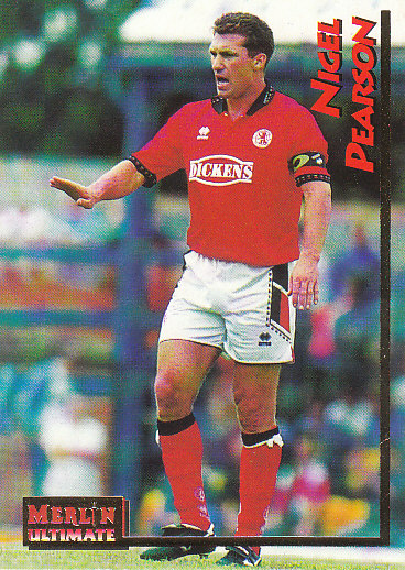Nigel Pearson Middlesbrough 1995/96 Merlin Ultimate #141